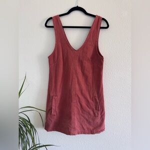 Women's Cotton on Denim Sleeveless Top in Pink/orange